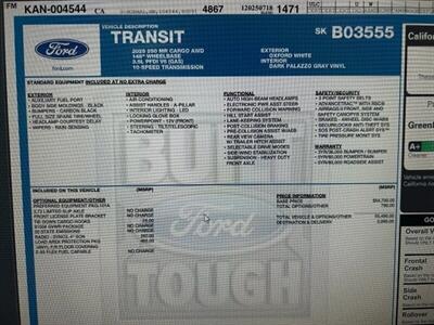 2025 Ford Transit 250  AWD Cargo Van - Photo 38 - Mesa, AZ 85201