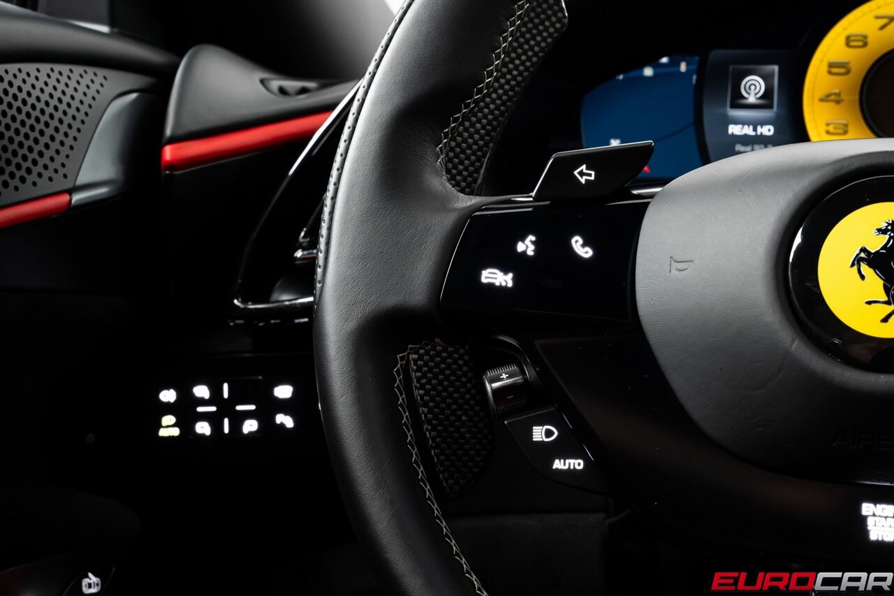 2023 Ferrari Roma *CARBON STEERING WHEEL * CUSTOM VOSSEN WHEELS* - Photo 31 - Costa Mesa, CA 92626