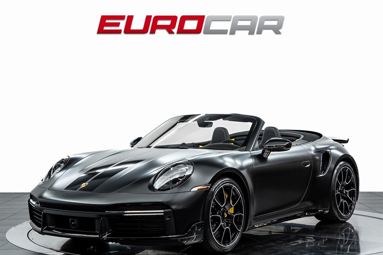 2025 Porsche 911 Turbo S *SPORTDESIGN PACKAGE * FRONT AXLE LIFT * FULL BODY SATIN PPF* - Photo 1 - Costa Mesa, CA 92626