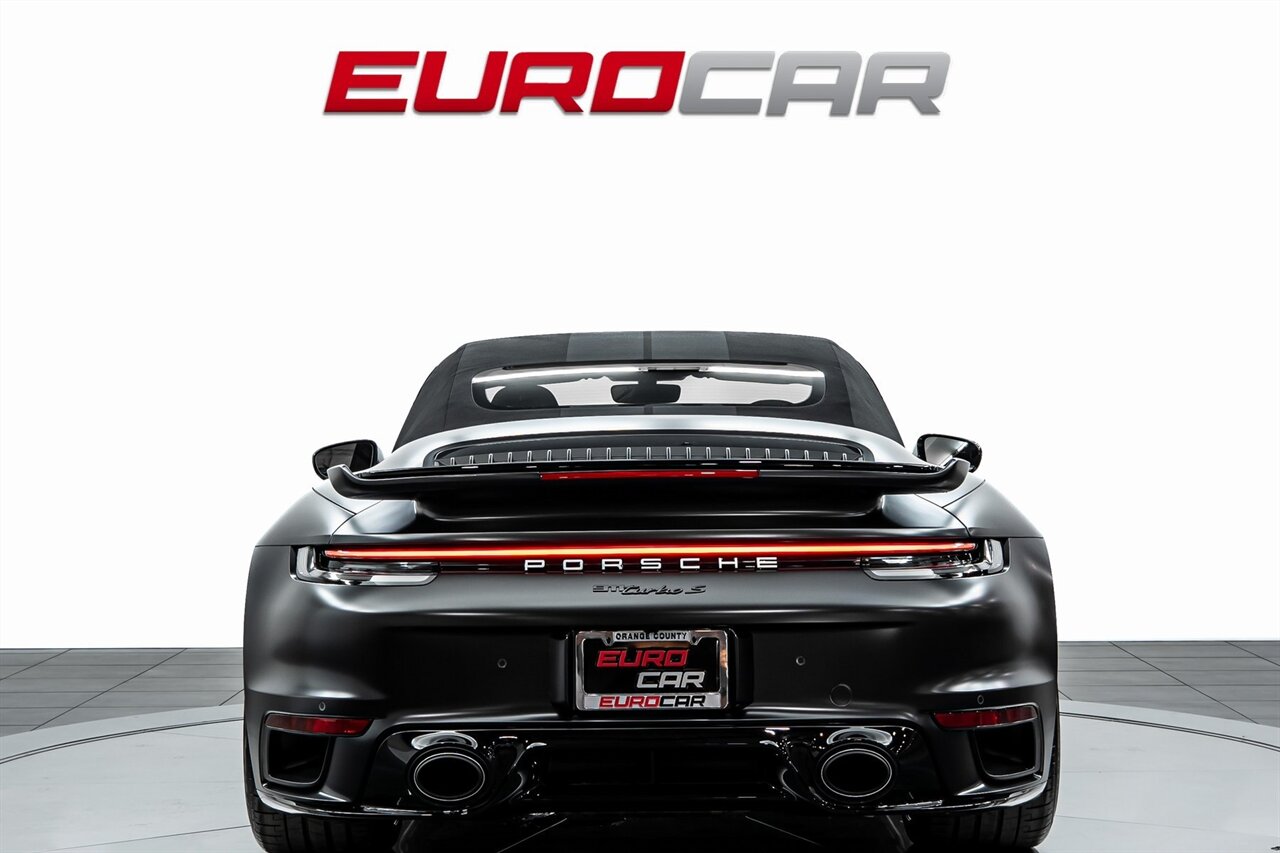 2025 Porsche 911 Turbo S *SPORTDESIGN PACKAGE * FRONT AXLE LIFT * FULL BODY SATIN PPF* - Photo 6 - Costa Mesa, CA 92626