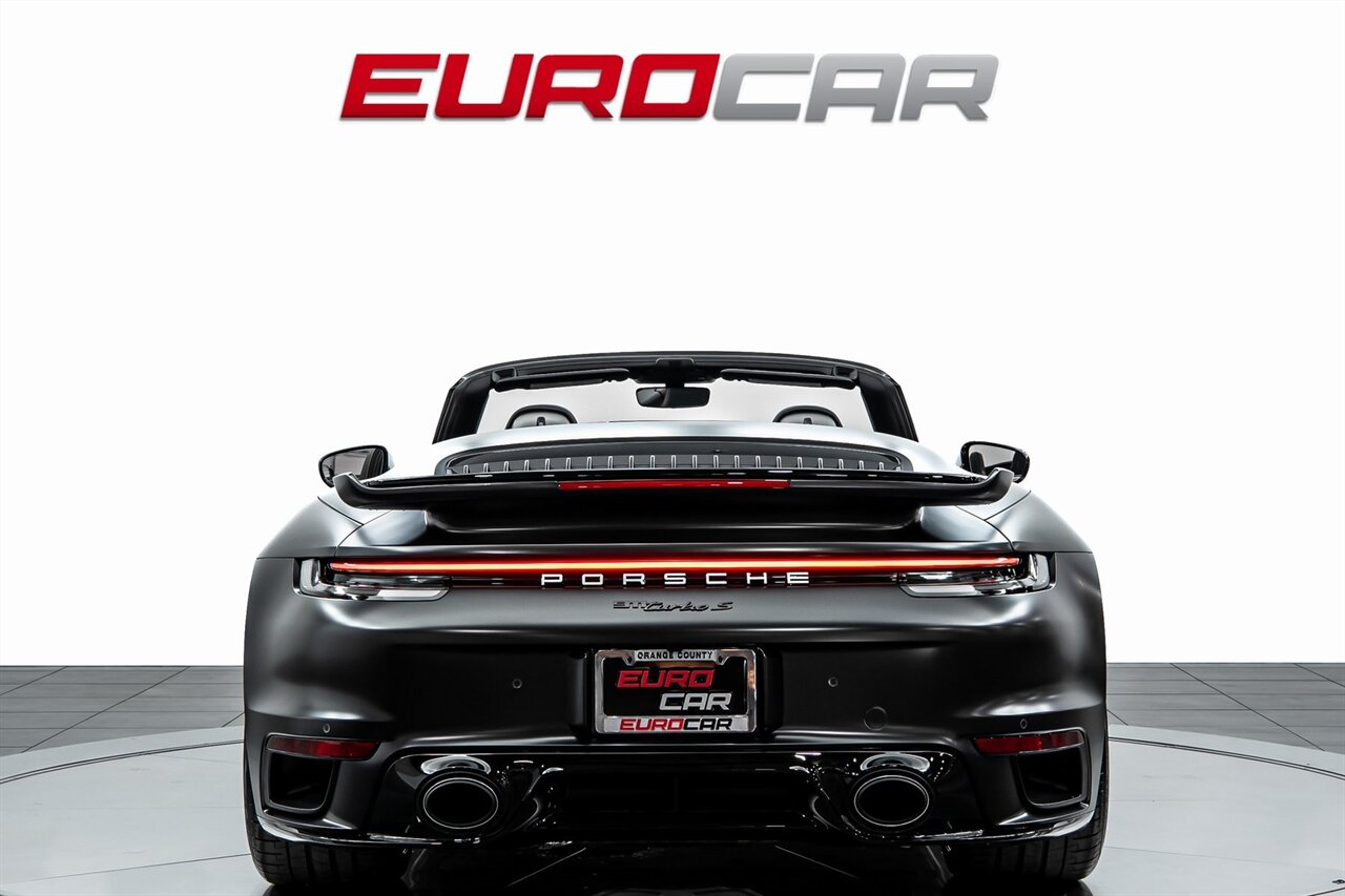 2025 Porsche 911 Turbo S *SPORTDESIGN PACKAGE * FRONT AXLE LIFT * FULL BODY SATIN PPF* - Photo 5 - Costa Mesa, CA 92626