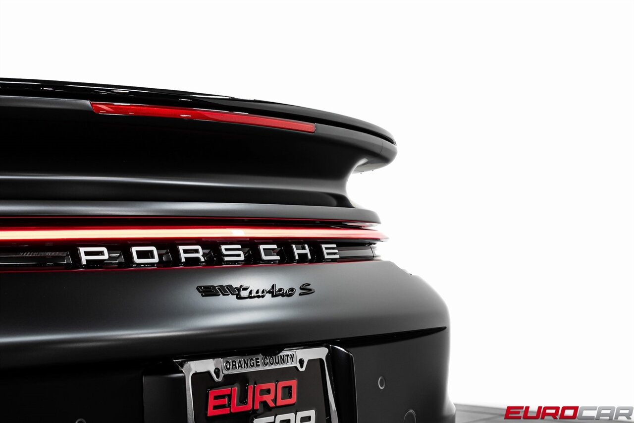 2025 Porsche 911 Turbo S *SPORTDESIGN PACKAGE * FRONT AXLE LIFT * FULL BODY SATIN PPF* - Photo 23 - Costa Mesa, CA 92626