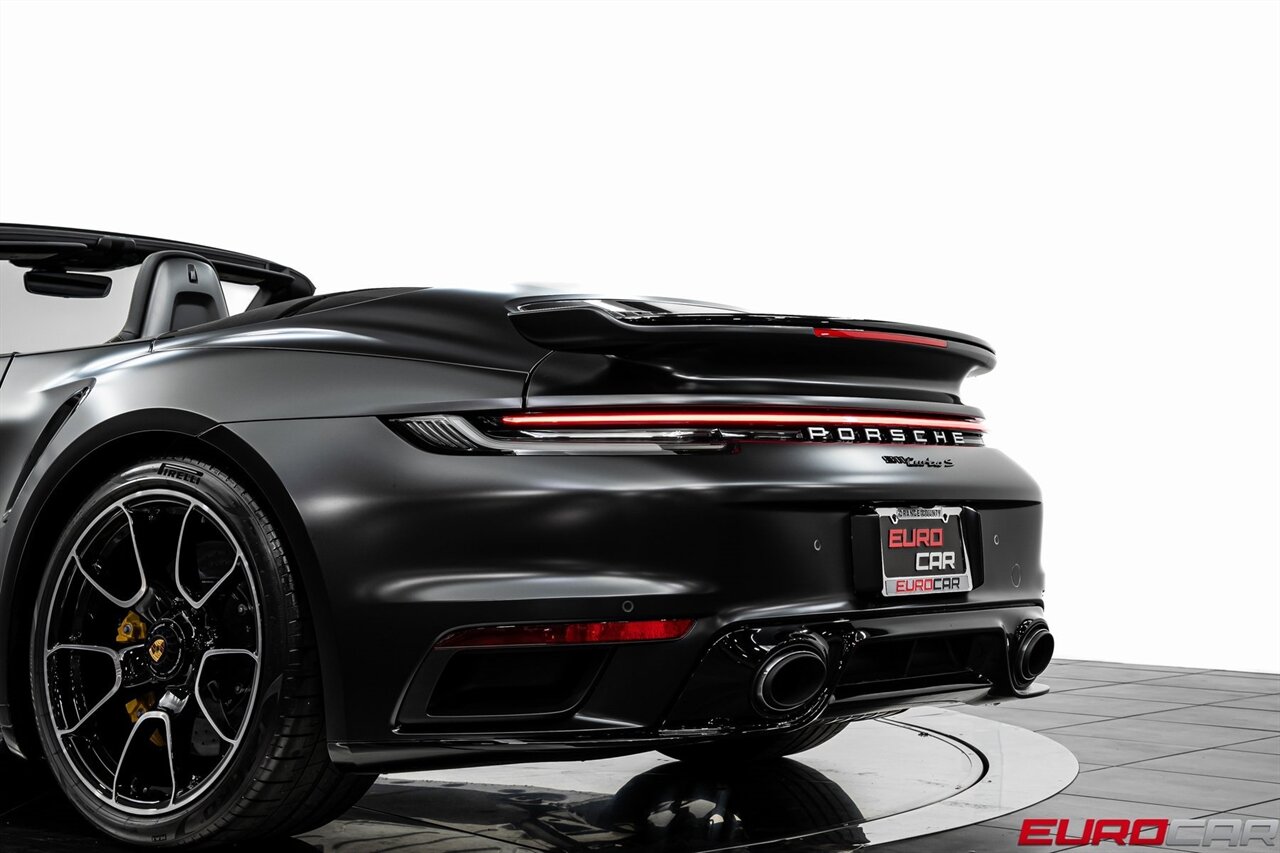 2025 Porsche 911 Turbo S *SPORTDESIGN PACKAGE * FRONT AXLE LIFT * FULL BODY SATIN PPF* - Photo 20 - Costa Mesa, CA 92626