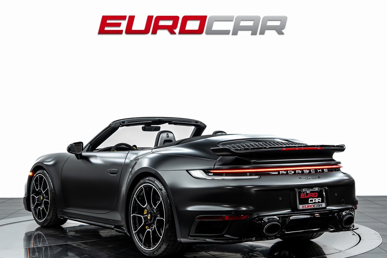 2025 Porsche 911 Turbo S *SPORTDESIGN PACKAGE * FRONT AXLE LIFT * FULL BODY SATIN PPF* - Photo 4 - Costa Mesa, CA 92626