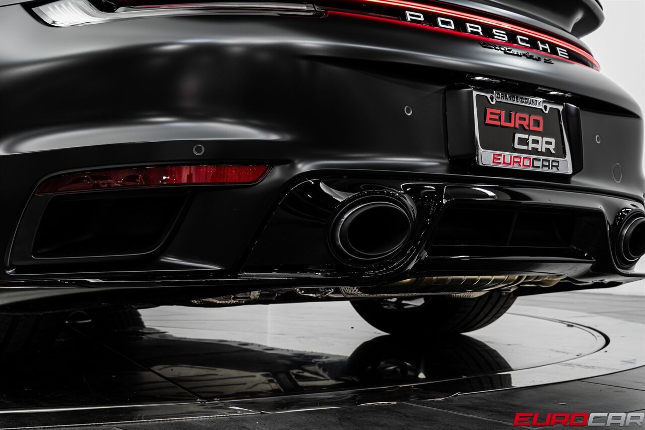 2025 Porsche 911 Turbo S *SPORTDESIGN PACKAGE * FRONT AXLE LIFT * FULL BODY SATIN PPF* - Photo 24 - Costa Mesa, CA 92626