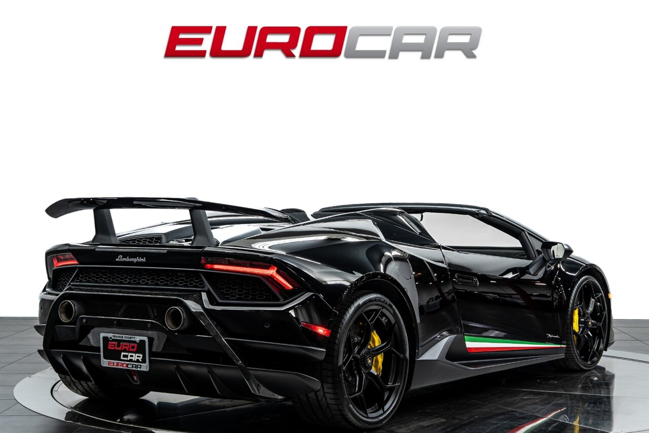 2019 Lamborghini Huracan LP 640-4 Performante Spyder *SUSPENSION LIFTER * FORGED CARBON * FRONT PPF* - Photo 6 - Costa Mesa, CA 92626
