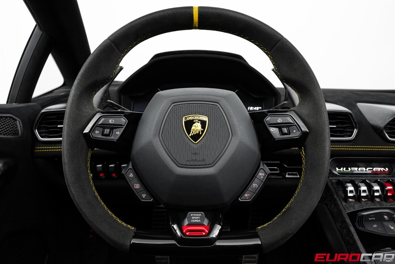 2019 Lamborghini Huracan LP 640-4 Performante Spyder *SUSPENSION LIFTER * FORGED CARBON * FRONT PPF* - Photo 32 - Costa Mesa, CA 92626