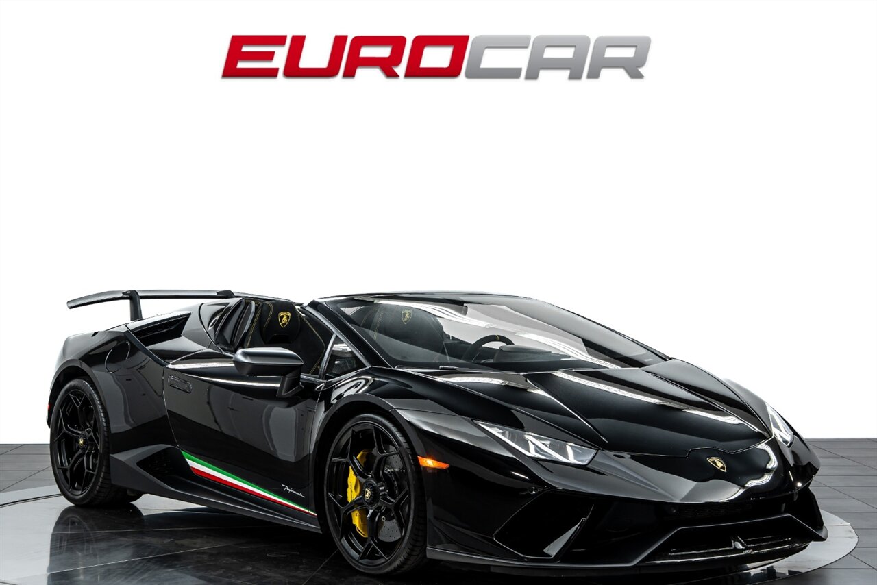 2019 Lamborghini Huracan LP 640-4 Performante Spyder *SUSPENSION LIFTER * FORGED CARBON * FRONT PPF* - Photo 9 - Costa Mesa, CA 92626