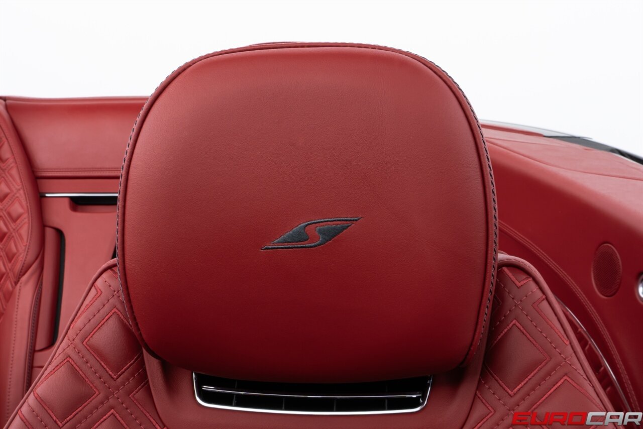 2023 Bentley Continental GTC S V8 *TOURING SPECIFICATION * CARBON INTERIOR * COMFORT SEATS* - Photo 39 - Costa Mesa, CA 92626