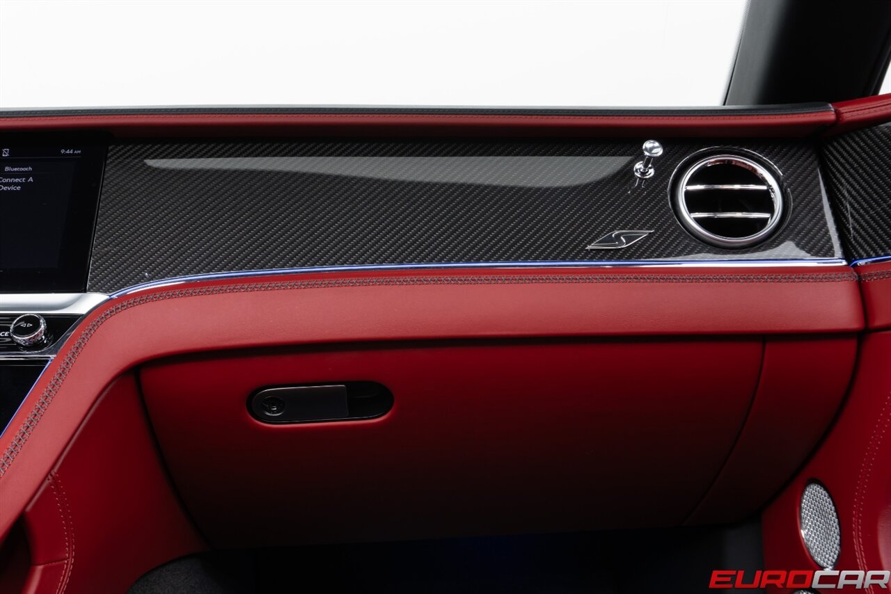 2023 Bentley Continental GTC S V8 *TOURING SPECIFICATION * CARBON INTERIOR * COMFORT SEATS* - Photo 32 - Costa Mesa, CA 92626