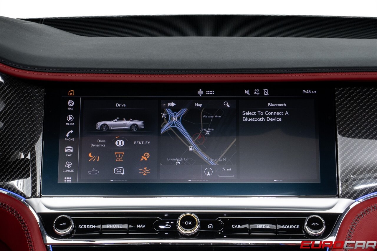 2023 Bentley Continental GTC S V8 *TOURING SPECIFICATION * CARBON INTERIOR * COMFORT SEATS* - Photo 30 - Costa Mesa, CA 92626