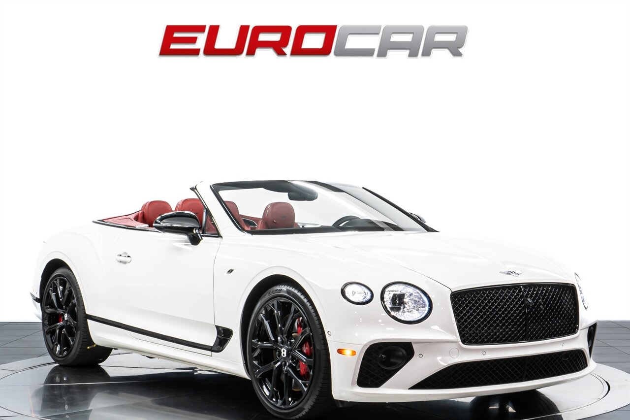 2023 Bentley Continental GTC S V8 *TOURING SPECIFICATION * CARBON INTERIOR * COMFORT SEATS* - Photo 9 - Costa Mesa, CA 92626