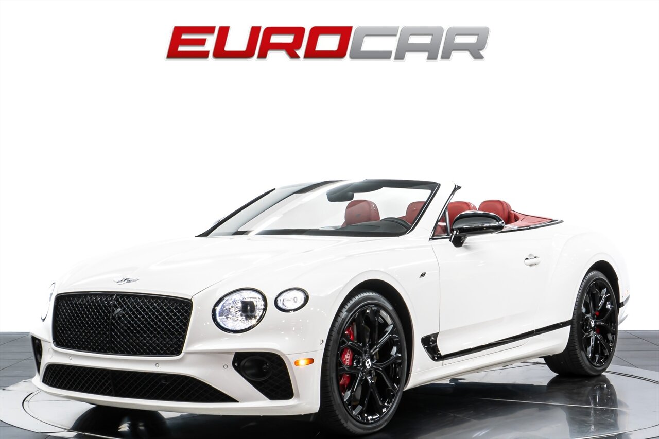 2023 Bentley Continental GTC S V8 *TOURING SPECIFICATION * CARBON INTERIOR * COMFORT SEATS* - Photo 1 - Costa Mesa, CA 92626