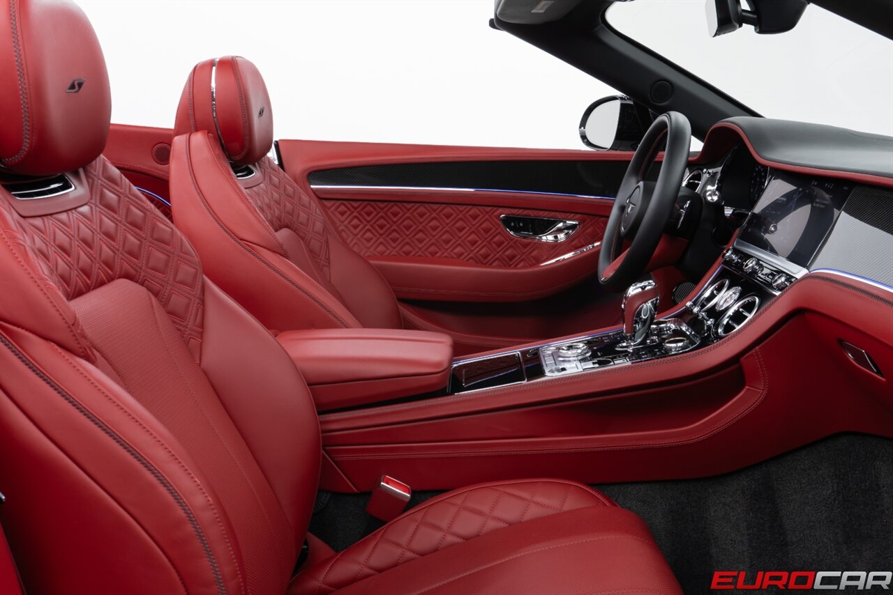 2023 Bentley Continental GTC S V8 *TOURING SPECIFICATION * CARBON INTERIOR * COMFORT SEATS* - Photo 35 - Costa Mesa, CA 92626