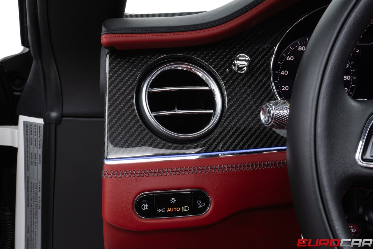 2023 Bentley Continental GTC S V8 *TOURING SPECIFICATION * CARBON INTERIOR * COMFORT SEATS* - Photo 25 - Costa Mesa, CA 92626