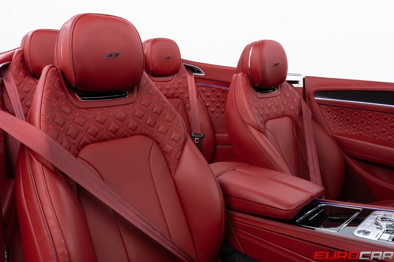 2023 Bentley Continental GTC S V8 *TOURING SPECIFICATION * CARBON INTERIOR * COMFORT SEATS* - Photo 36 - Costa Mesa, CA 92626