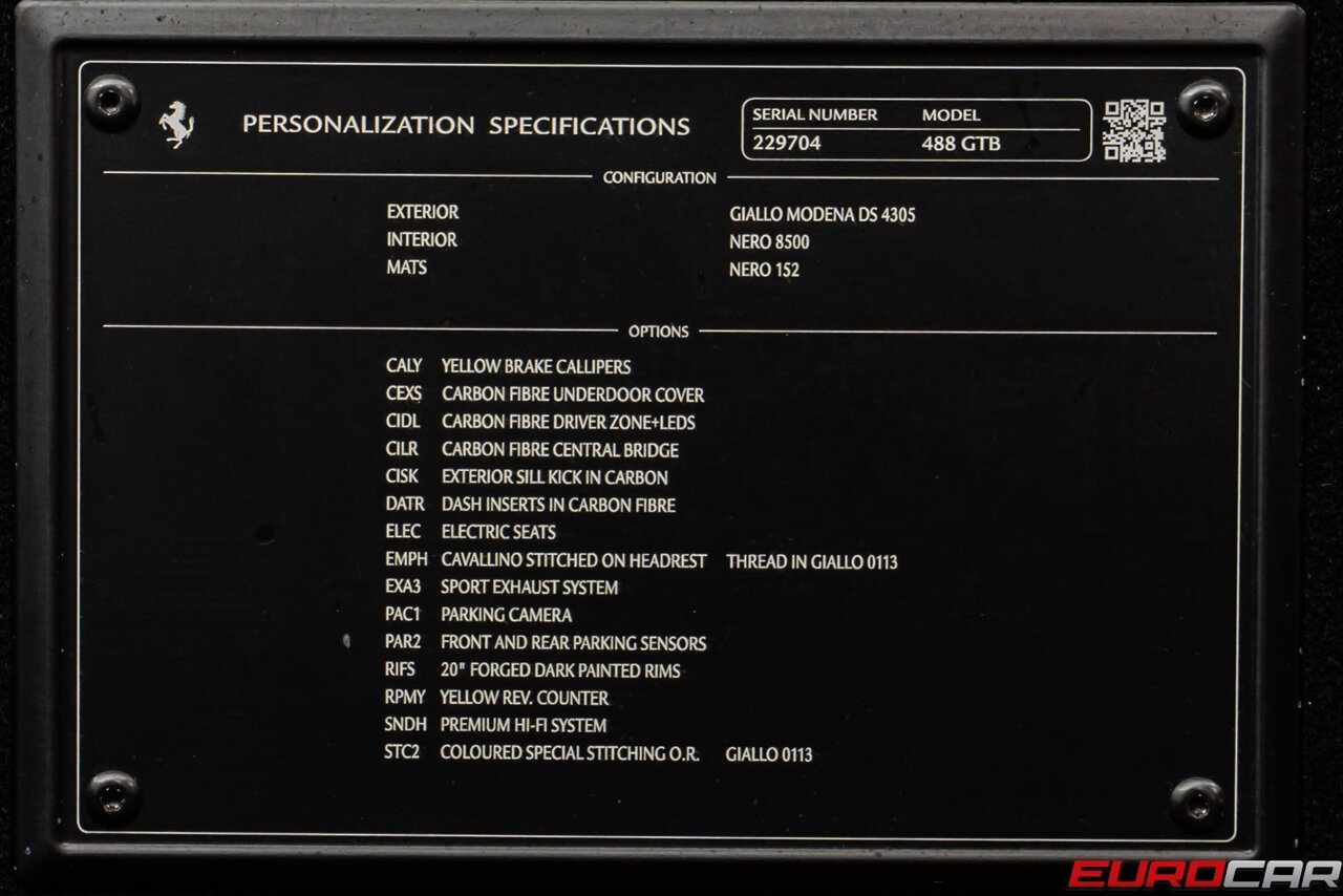 2018 Ferrari 488 GTB  *FRONT PPF * CARBON FIBER OPTIONS* - Photo 11 - Costa Mesa, CA 92626