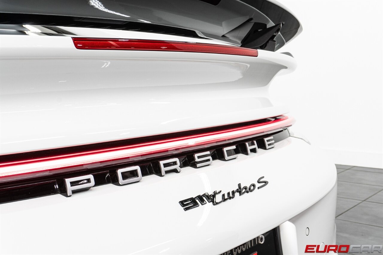 2023 Porsche 911 Turbo S  *SPORTDESIGN PACKAGE * SPORT EXHAUST* - Photo 21 - Costa Mesa, CA 92626