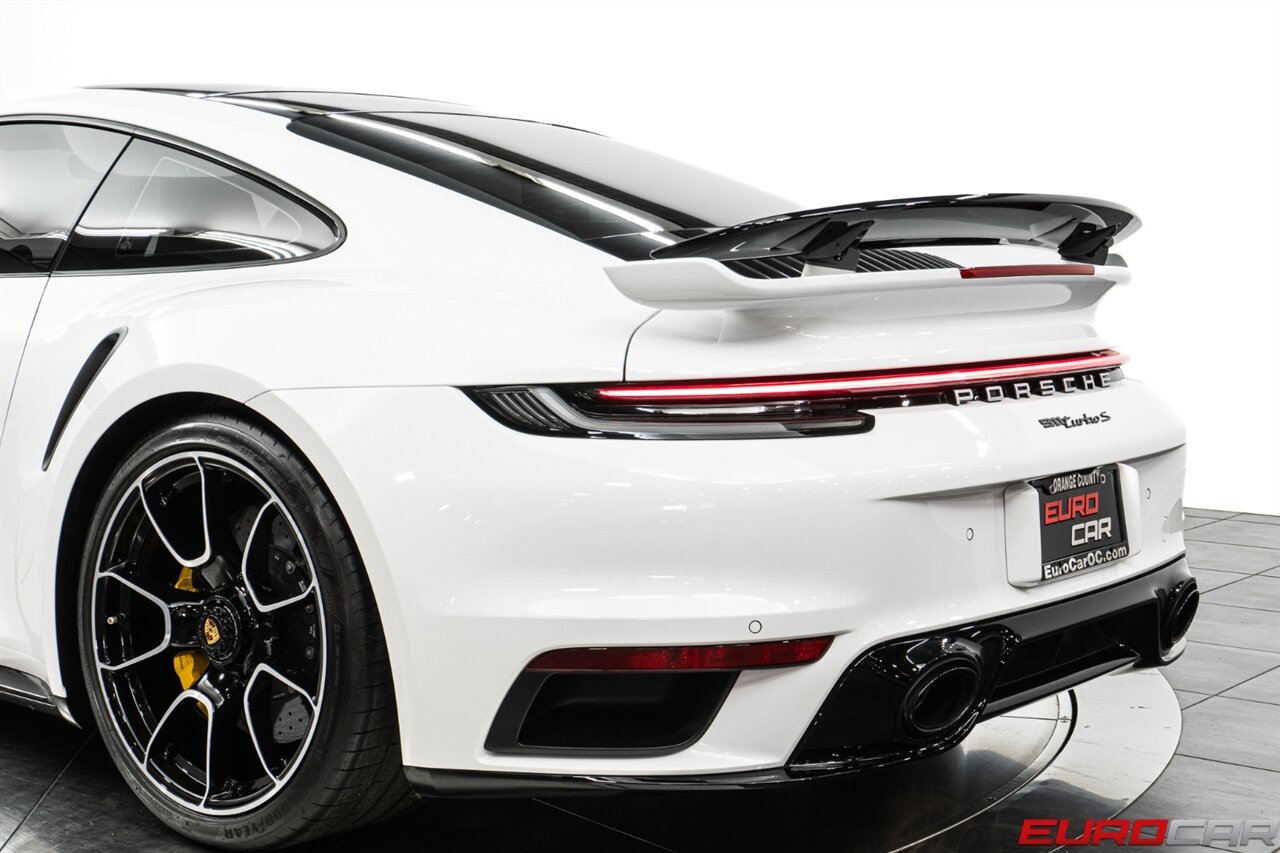 2023 Porsche 911 Turbo S  *SPORTDESIGN PACKAGE * SPORT EXHAUST* - Photo 18 - Costa Mesa, CA 92626