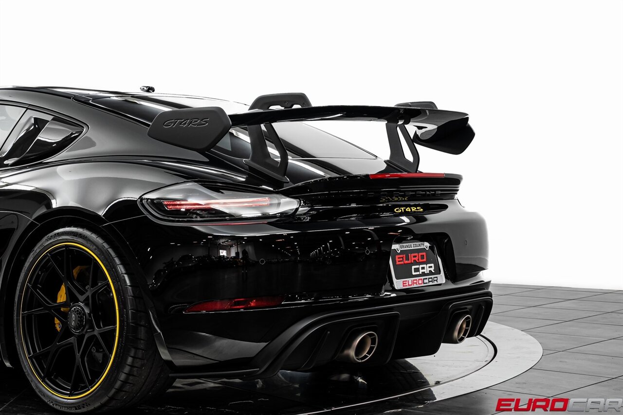 2024 Porsche 718 Cayman GT4 RS *WEISSACH PACKAGE * FRONT AXLE LIFT*   - Photo 21 - Costa Mesa, CA 92626