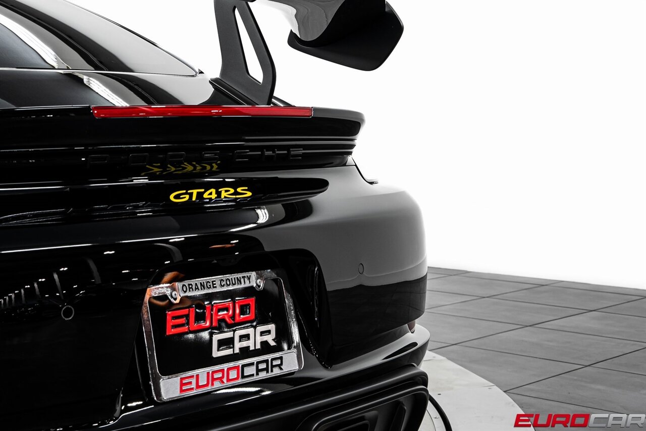 2024 Porsche 718 Cayman GT4 RS *WEISSACH PACKAGE * FRONT AXLE LIFT*   - Photo 25 - Costa Mesa, CA 92626