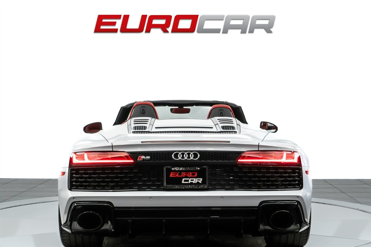 2022 Audi R8 5.2 V10 Performance Spyder  *PREMIUM PACKAGE * SPORT EXHAUST PACKAGE* - Photo 5 - Costa Mesa, CA 92626