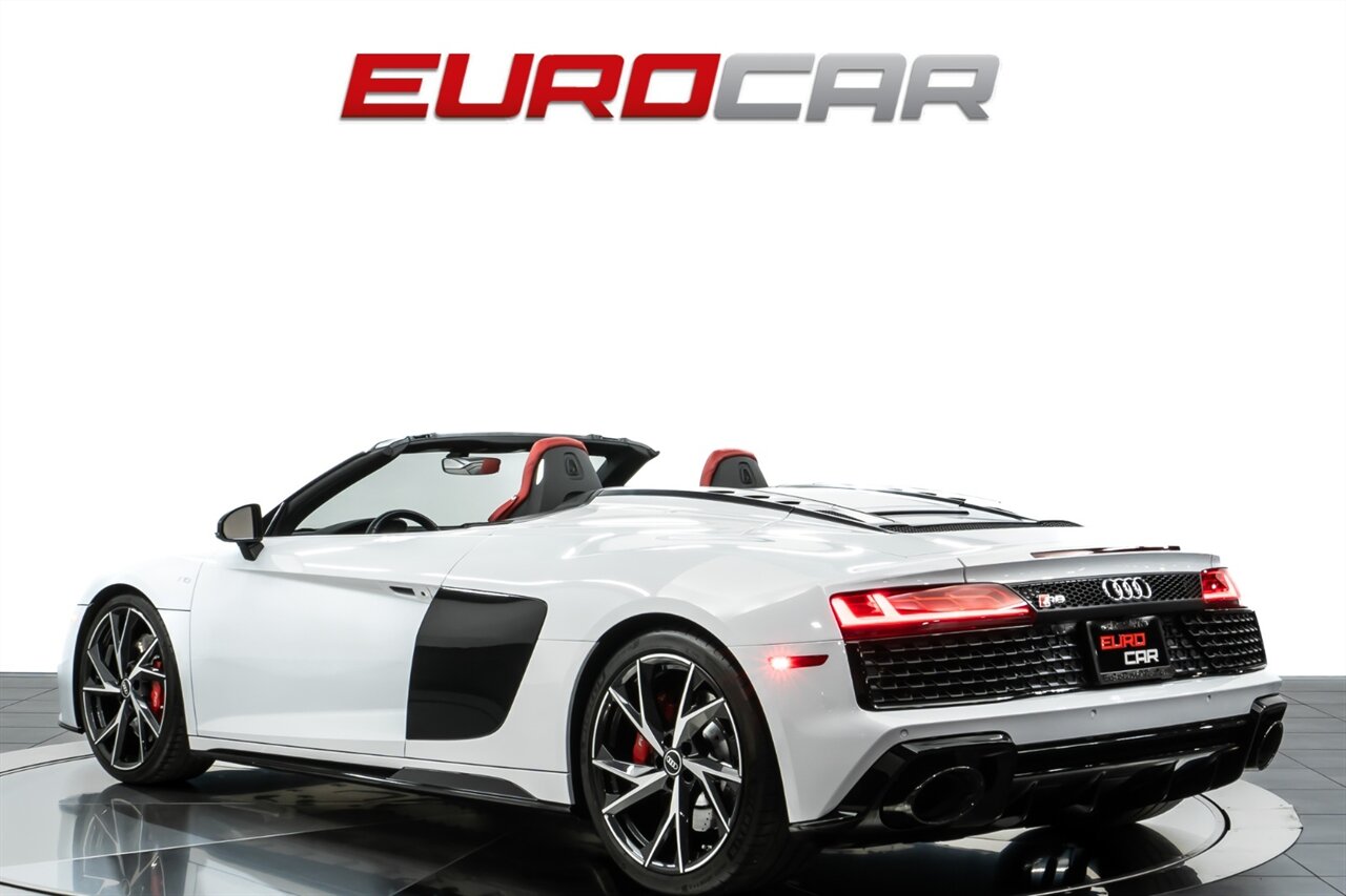 2022 Audi R8 5.2 V10 Performance Spyder  *PREMIUM PACKAGE * SPORT EXHAUST PACKAGE* - Photo 4 - Costa Mesa, CA 92626