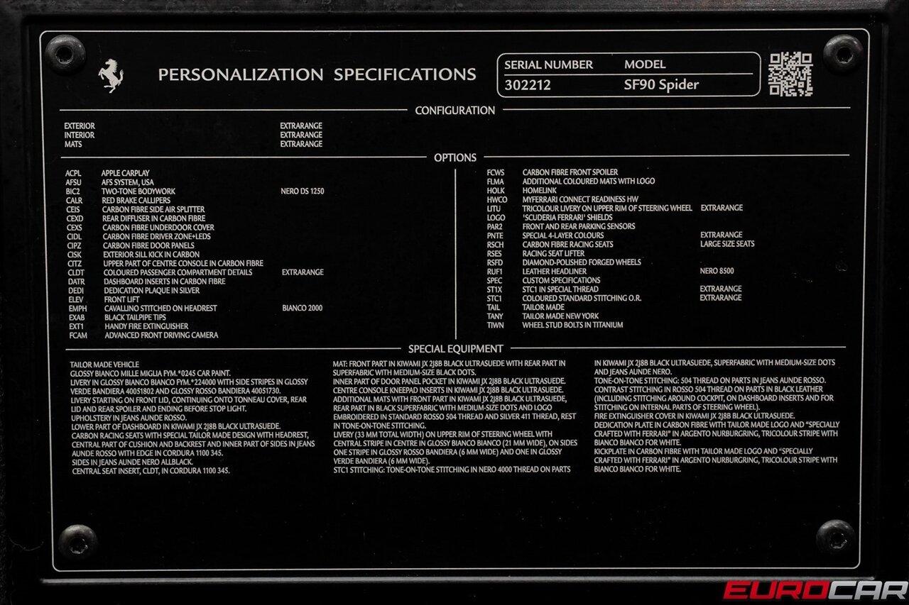 2024 Ferrari SF90 Spider *TAILOR MADE * CARBON RACING SEATS * FULL PPF* - Photo 15 - Costa Mesa, CA 92626