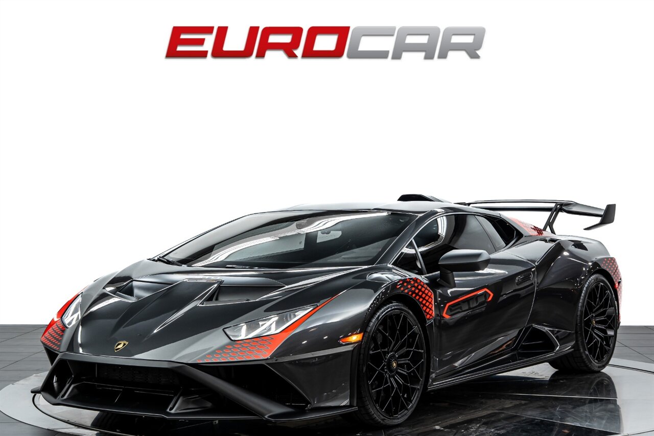 2022 Lamborghini Huracan STO  *CARBON SPORT SEATS * ONLY 6000 PAMPERED MILES * FRONT PPF* - Photo 1 - Costa Mesa, CA 92626