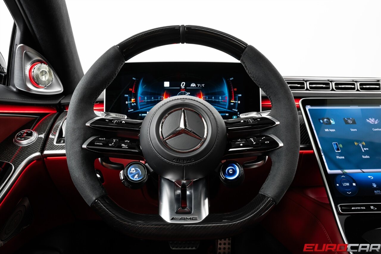 2025 Mercedes-Benz AMG S 63 E Performance *RARE FACTORY PAINT * REAR SEAT PACKAGE * AL13 WHEELS* - Photo 28 - Costa Mesa, CA 92626