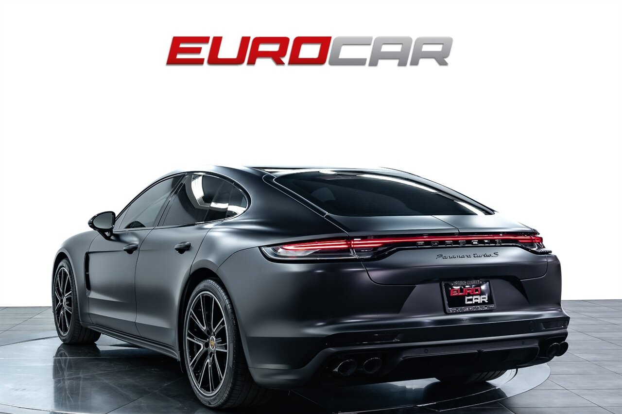 2021 Porsche Panamera Turbo S  *PREMIUM PACKAGE * SPORT EXHAUST SYSTEM* - Photo 3 - Costa Mesa, CA 92626