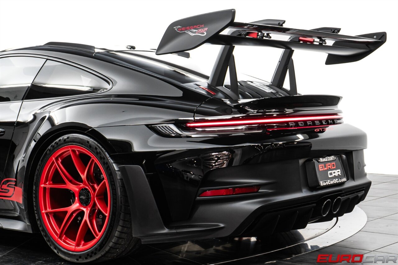 2024 Porsche 911 GT3 RS  *WEISSACH PACKAGE * MAGNESIUM WHEELS * RARE BLACK/RED SPEC* - Photo 20 - Costa Mesa, CA 92626