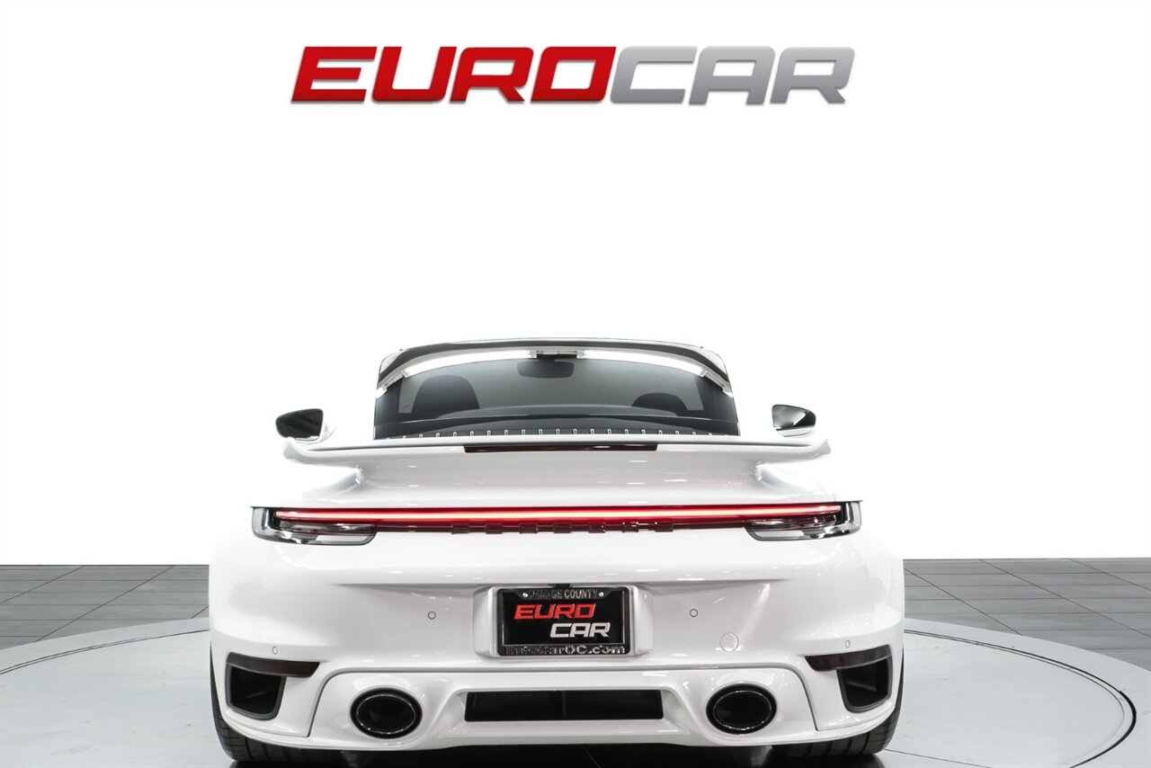 2024 Porsche 911 Turbo S  *SPORTDESIGN PACKAGE * SPORT EXHAUST * LIFT SYSTEM* - Photo 4 - Costa Mesa, CA 92626