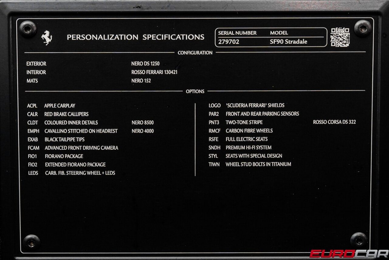 2022 Ferrari SF90 Stradale *CARBON FIBER LED STEERING WHEEL * CARBON FIBER WHEELS * FRONT PPF* - Photo 13 - Costa Mesa, CA 92626