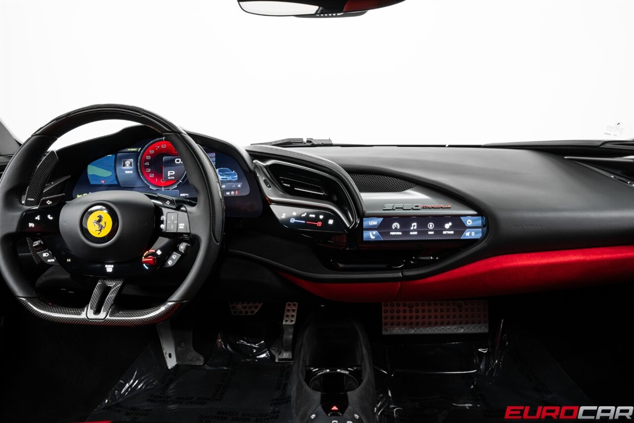 2022 Ferrari SF90 Stradale *CARBON FIBER LED STEERING WHEEL * CARBON FIBER WHEELS * FRONT PPF* - Photo 32 - Costa Mesa, CA 92626