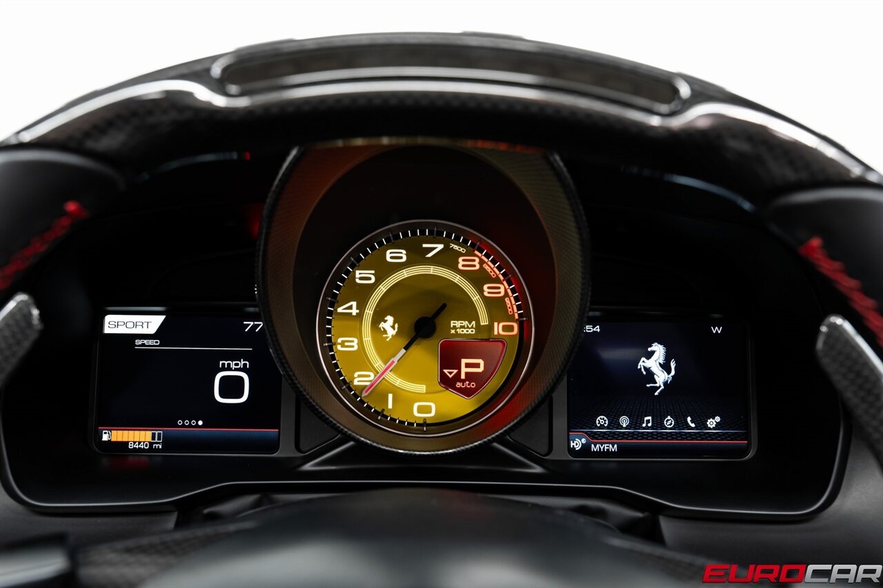 2022 Ferrari F8 Spider  *CARBON FIBER LED STEERING WHEEL * DAYTONA RACING SEATS* - Photo 34 - Costa Mesa, CA 92626