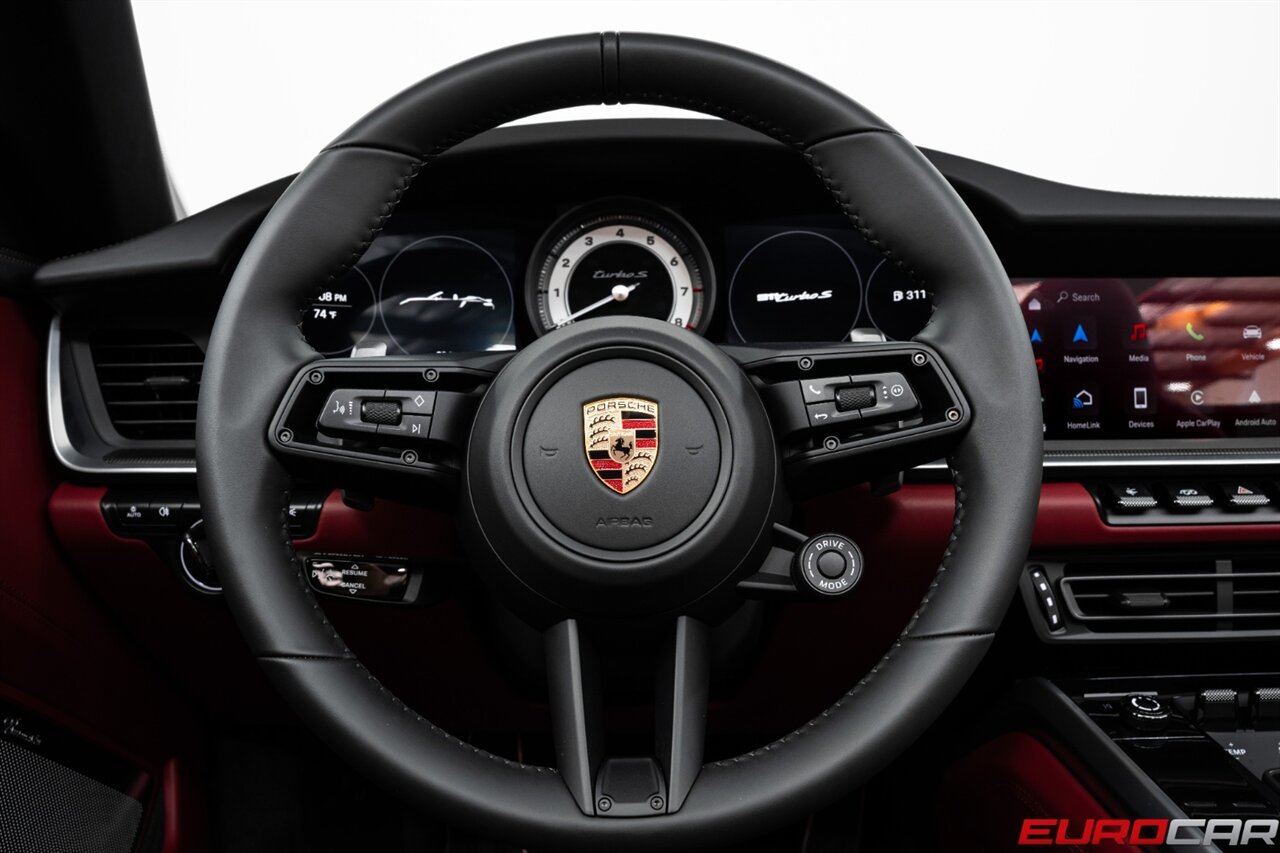 2025 Porsche 911 Turbo S *SPORT DESIGN PACKAGE * SPORT EXHAUST SYSTEM * FRONT LIFT* - Photo 30 - Costa Mesa, CA 92626