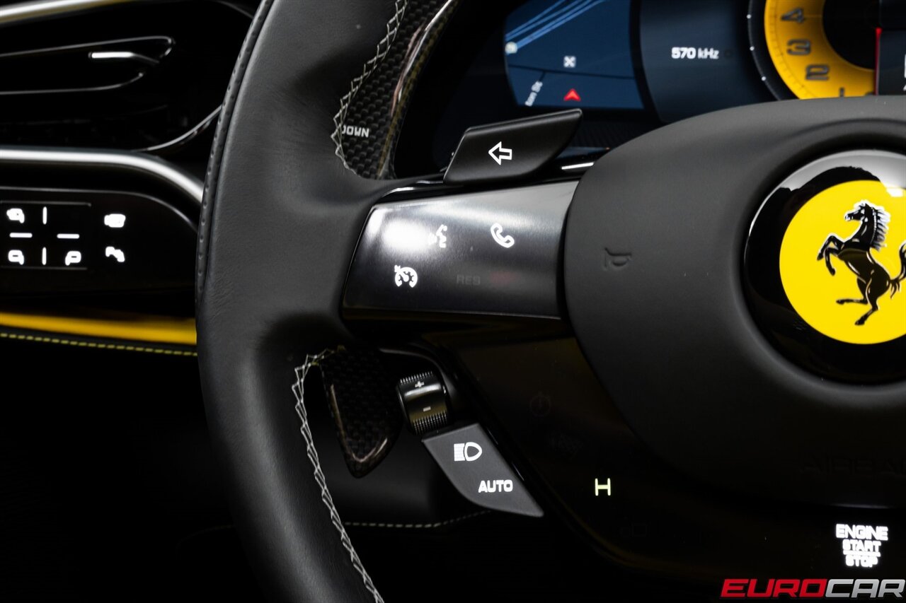 2024 Ferrari 296 GTS *ONE OF ONE *$42,000 EXTENDED FIORANO * MASSIVE CARBON OPTIONS* - Photo 35 - Costa Mesa, CA 92626