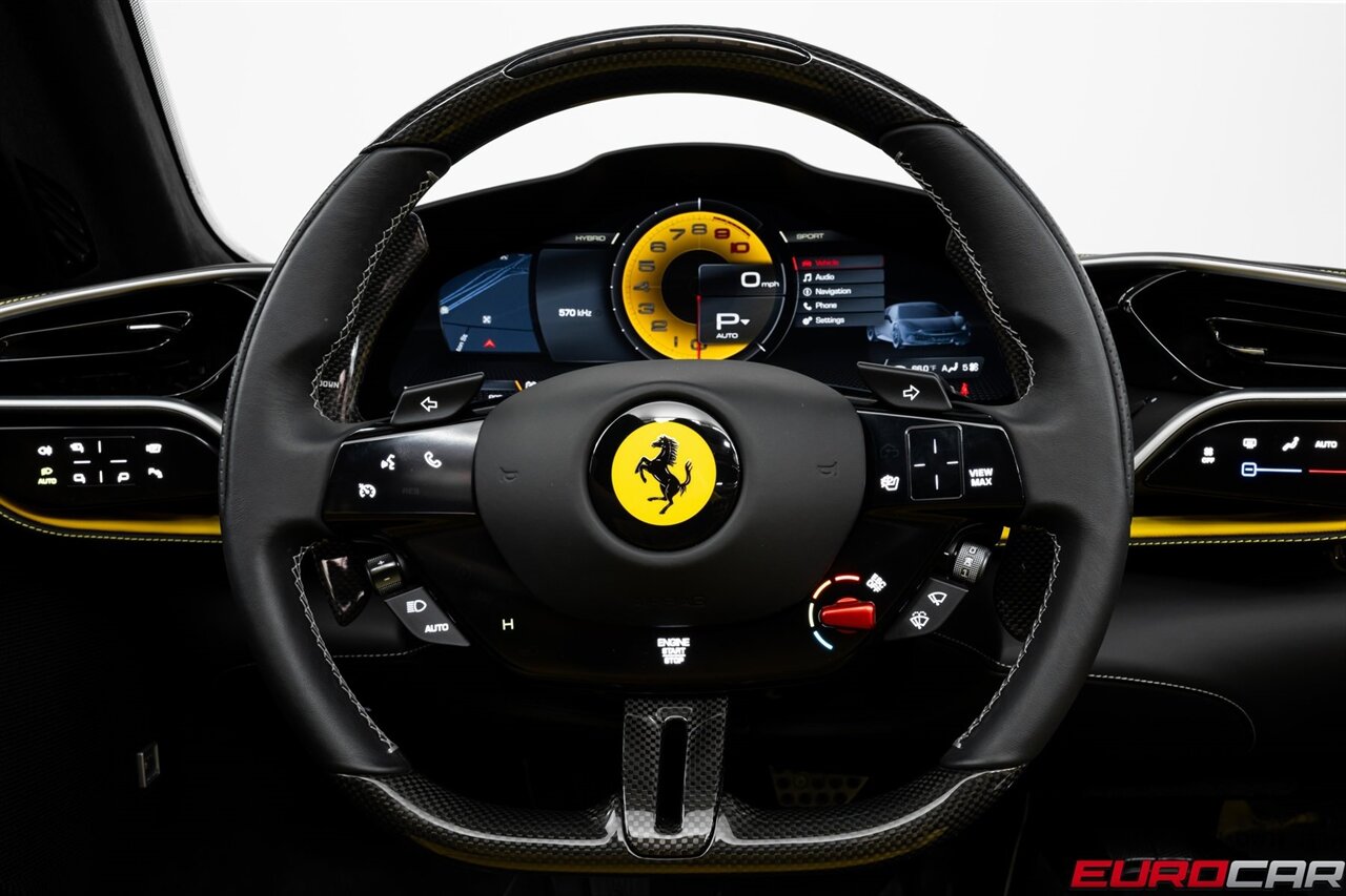 2024 Ferrari 296 GTS *ONE OF ONE *$42,000 EXTENDED FIORANO * MASSIVE CARBON OPTIONS* - Photo 34 - Costa Mesa, CA 92626