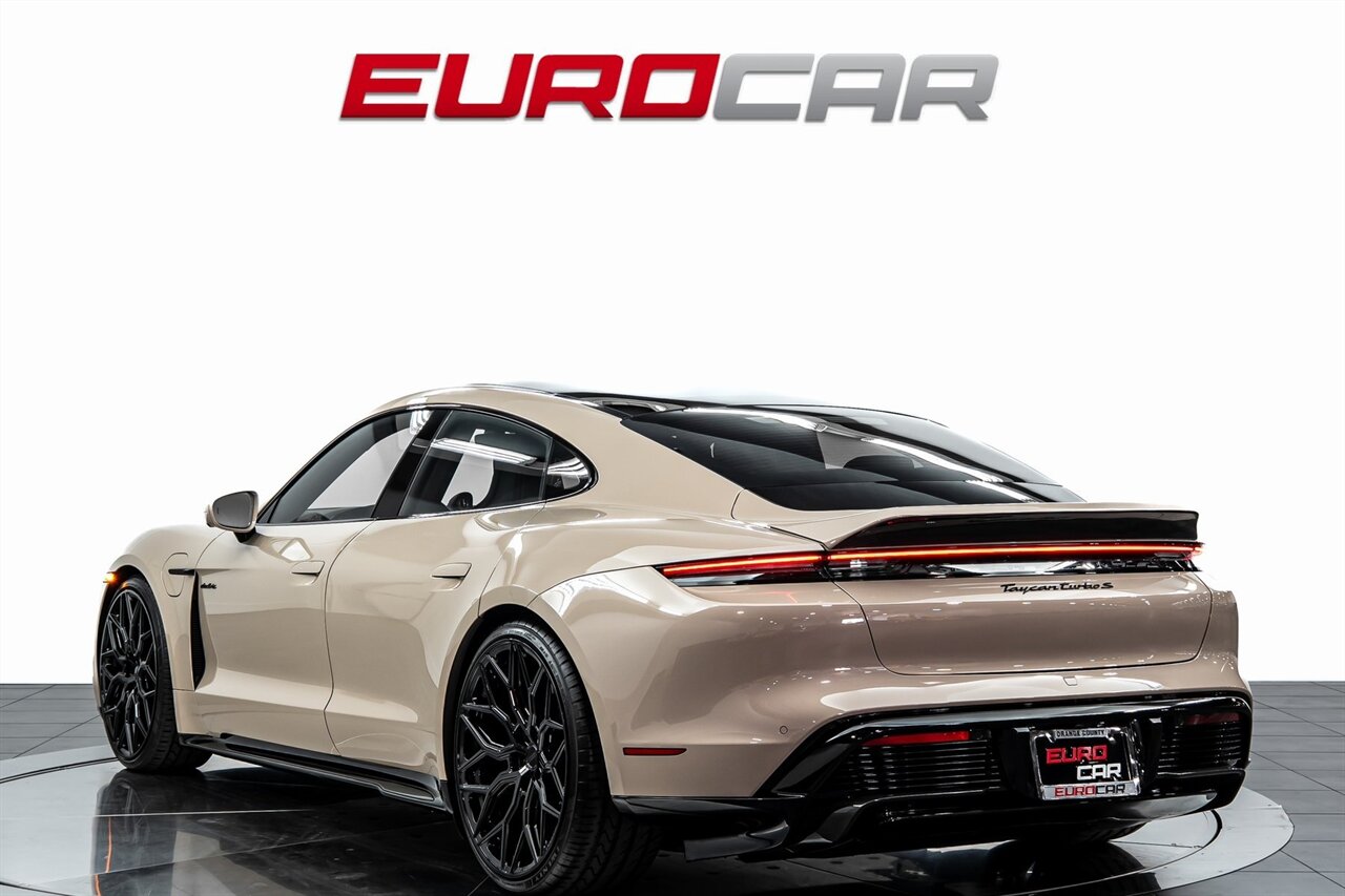 2023 Porsche Taycan Turbo S *VOSSEN WHEELS * PASSENGER DISPLAY* - Photo 3 - Costa Mesa, CA 92626