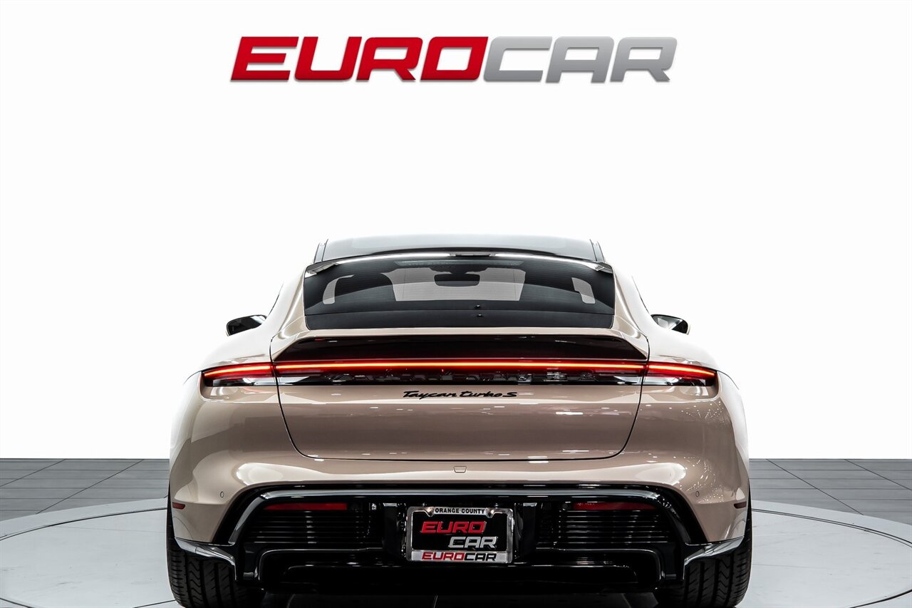 2023 Porsche Taycan Turbo S *VOSSEN WHEELS * PASSENGER DISPLAY* - Photo 4 - Costa Mesa, CA 92626