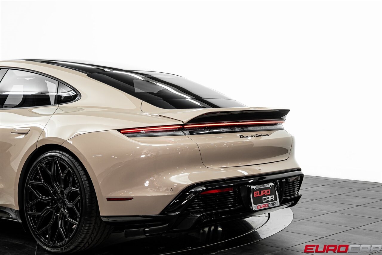2023 Porsche Taycan Turbo S *VOSSEN WHEELS * PASSENGER DISPLAY* - Photo 17 - Costa Mesa, CA 92626