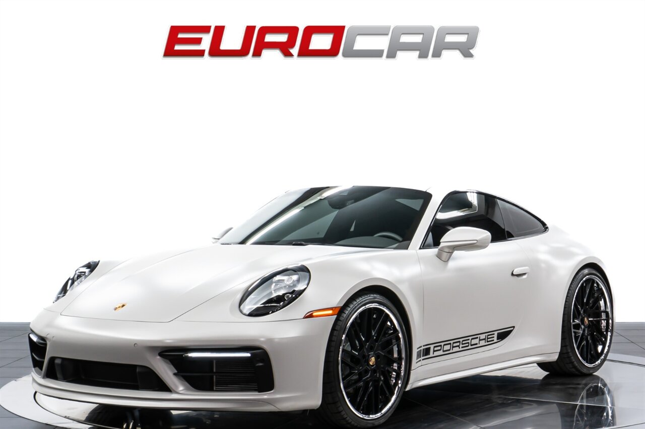 2022 Porsche 911 Carrera 4  *SATIN PPF * SPORTDESIGN * EXCLUSIVE DESIGN WHEELS* - Photo 1 - Costa Mesa, CA 92626