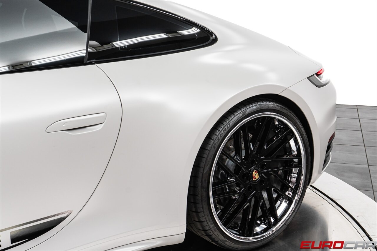 2022 Porsche 911 Carrera 4  *SATIN PPF * SPORTDESIGN * EXCLUSIVE DESIGN WHEELS* - Photo 15 - Costa Mesa, CA 92626