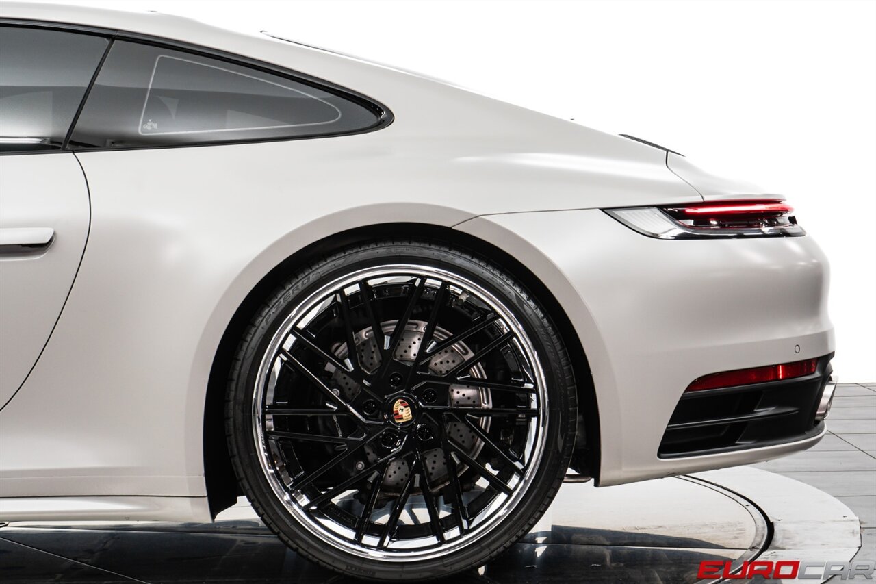 2022 Porsche 911 Carrera 4  *SATIN PPF * SPORTDESIGN * EXCLUSIVE DESIGN WHEELS* - Photo 16 - Costa Mesa, CA 92626