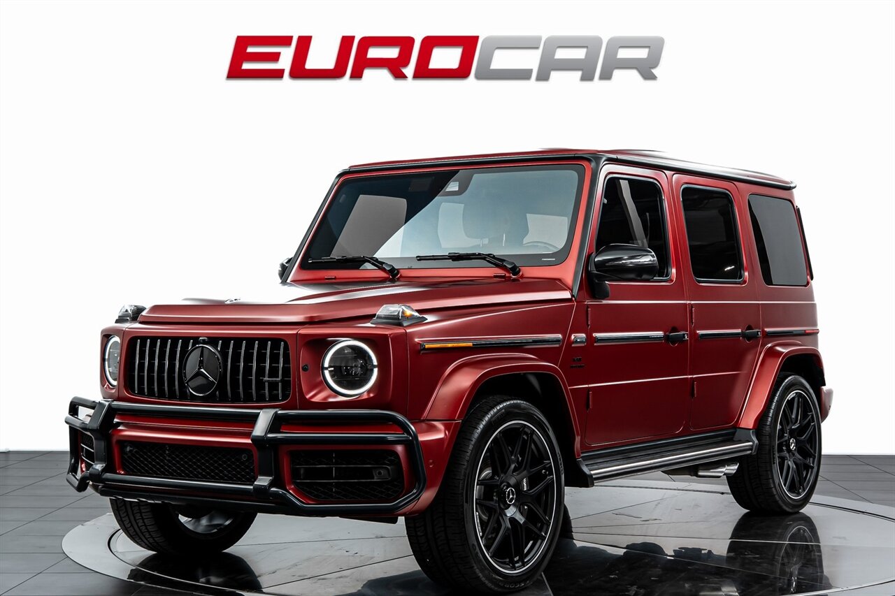 2021 Mercedes-Benz AMG G 63  *AMG NIGHT PACKAGE * MANUFAKTUR INTERIOR PLUS * FRONT PPF* - Photo 1 - Costa Mesa, CA 92626