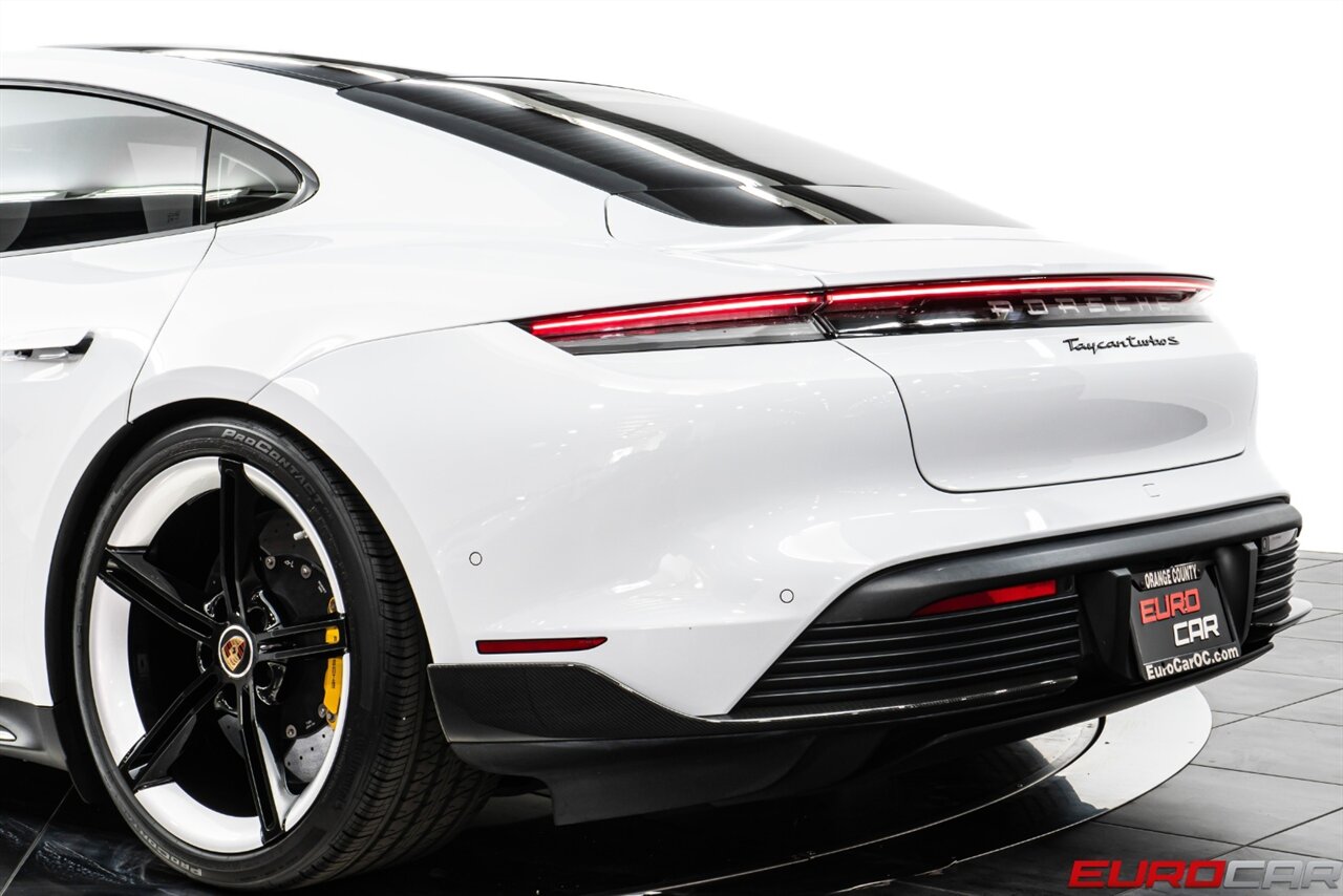 2020 Porsche Taycan Turbo S  *CARBON FIBER SPORTDESIGN * PREMIUM PACKAGE * $224,740 MSRP* - Photo 18 - Costa Mesa, CA 92626