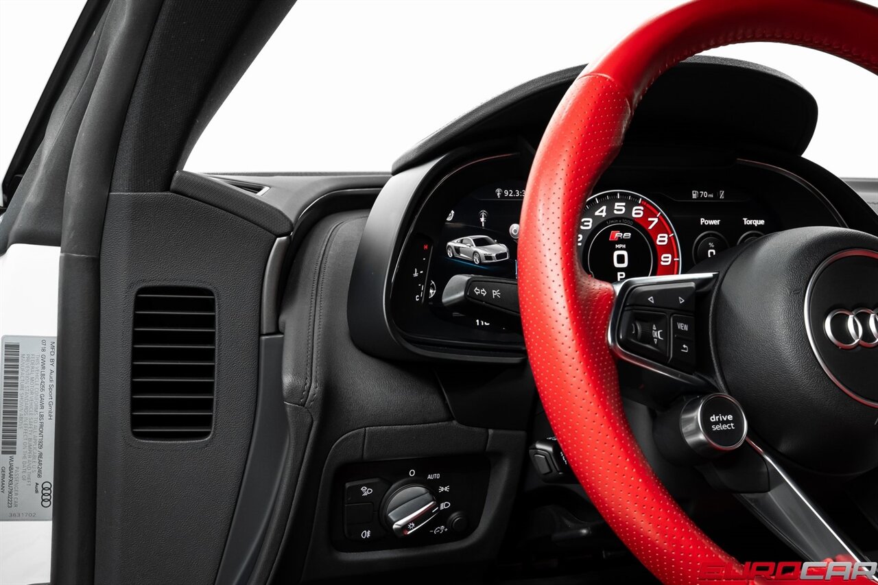 2018 Audi R8 5.2 *1 of 999 * CARBON FIBER REAR DIFFUSER*  *1 of 999 * CARBON FIBER REAR DIFFUSER* - Photo 28 - Costa Mesa, CA 92626