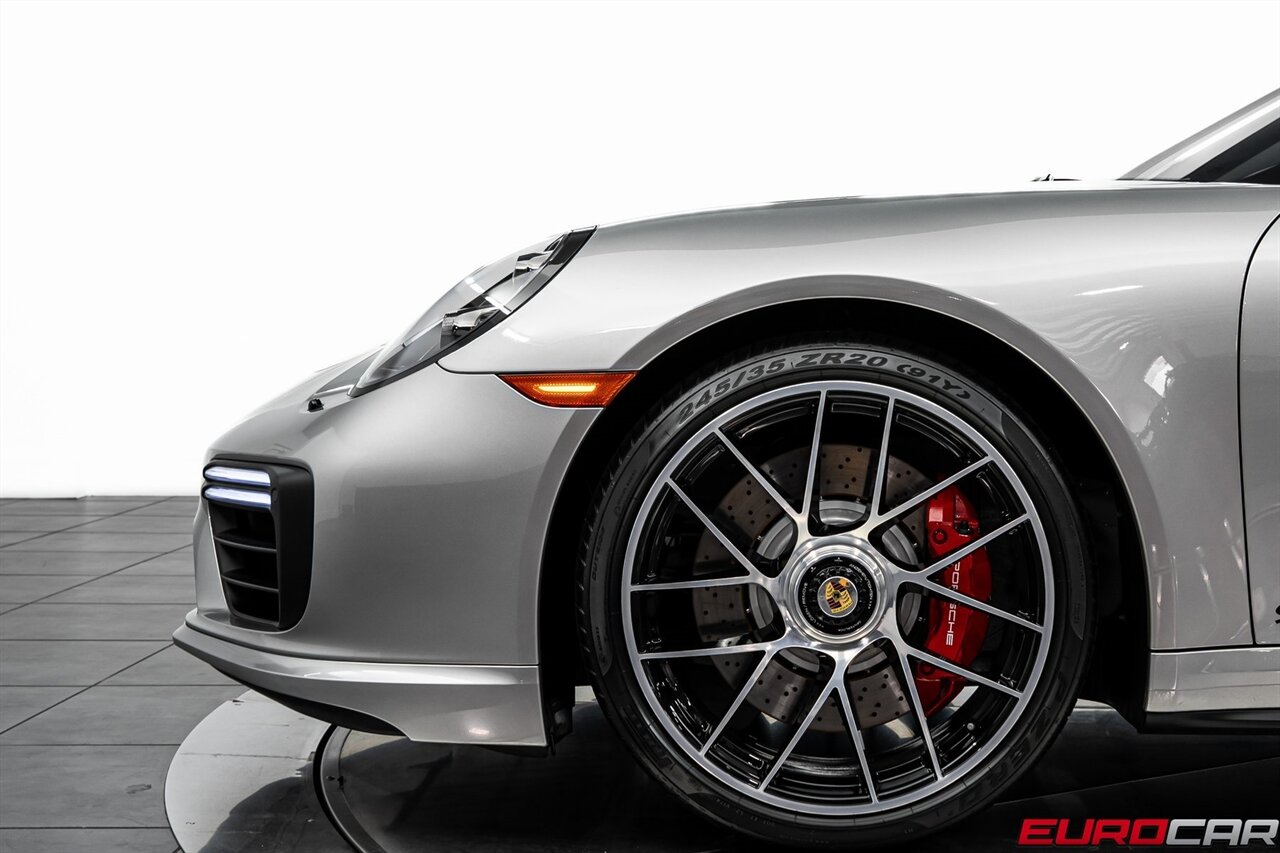 2017 Porsche 911 Turbo *GLASS SUNROOF * CARBON FIBER INTERIOR TRIM*   - Photo 13 - Costa Mesa, CA 92626