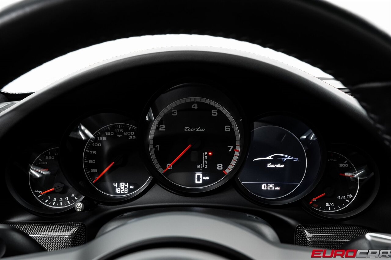 2017 Porsche 911 Turbo *GLASS SUNROOF * CARBON FIBER INTERIOR TRIM*   - Photo 30 - Costa Mesa, CA 92626